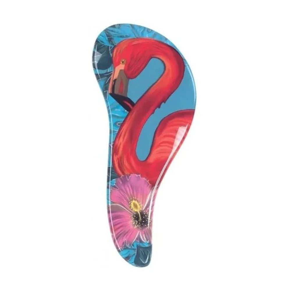 Щiтка для пухнастого та довгого волосся Sibel D-Meli-Melo Detangling Brush, Flamingo Sunset, 1 шт